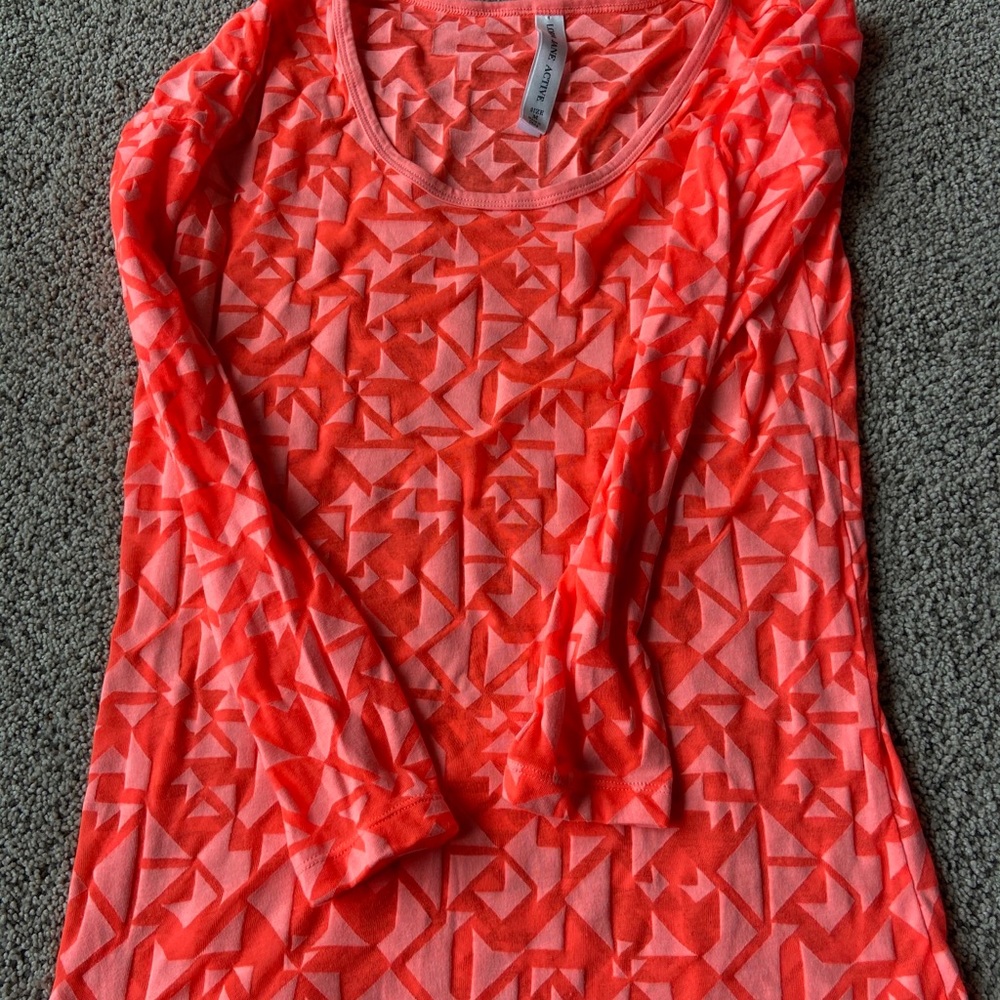 Long sleeve work out tank